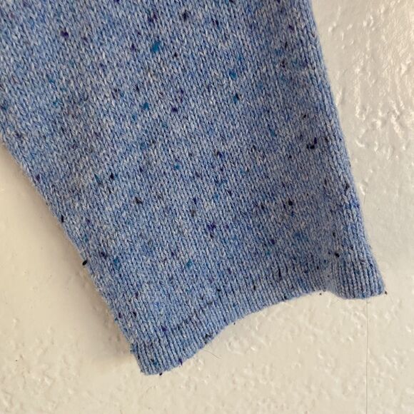 Karen Scott Size Small Light Blue HTHR Curve Hem Pullover Sweater - Picture 5 of 5